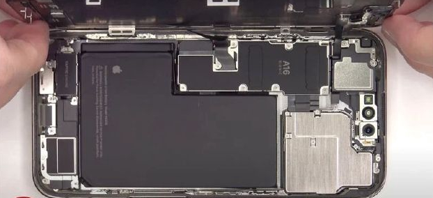 海林苹果14维修分享看iPhone 14 Pro Max拆解 
