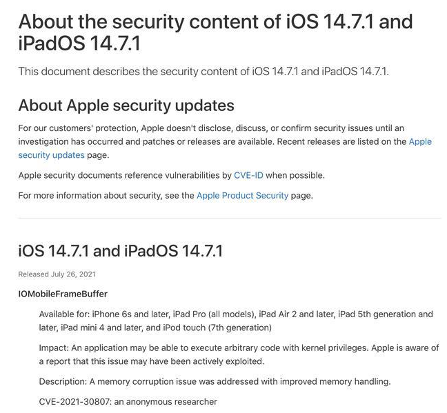 海林苹果手机维修分享iOS 14.7.1 正式版更新内容及升级方法 