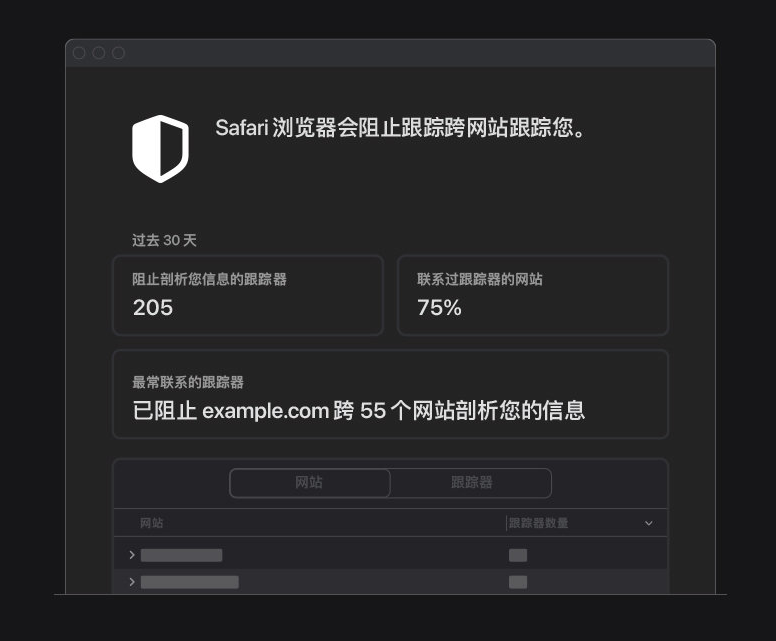 海林苹果手机维修分享如何在 Safari 浏览器中查看和打开隐私报告 